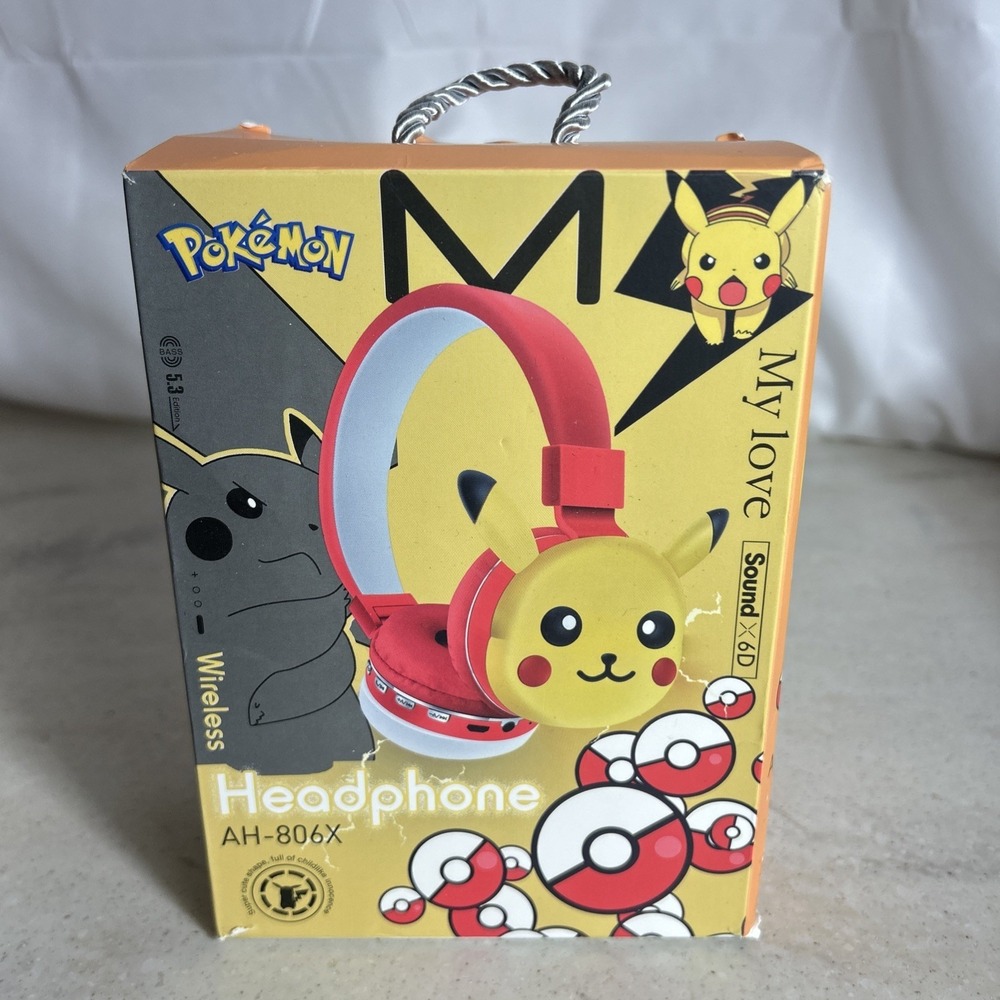 Pokemon Pikachu Wireless Headphones